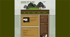 Desktop Screenshot of camanovetclinic.com